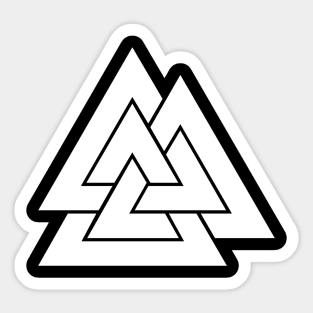 Valknut Sticker